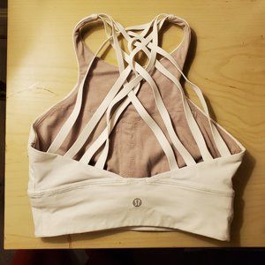 Lululemon high neck strapppy back bra